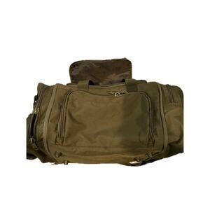 Heavy Canvas Tactical Drab Green 31L Duffel 22"x12"x10"